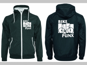 Bike Punx pánska šuštiaková bunda čierna materiál povrch:100% nylon, podšívka: 100% polyester, pohodlná,vode a vetru odolná (potlač iba na chrbáte!!!)